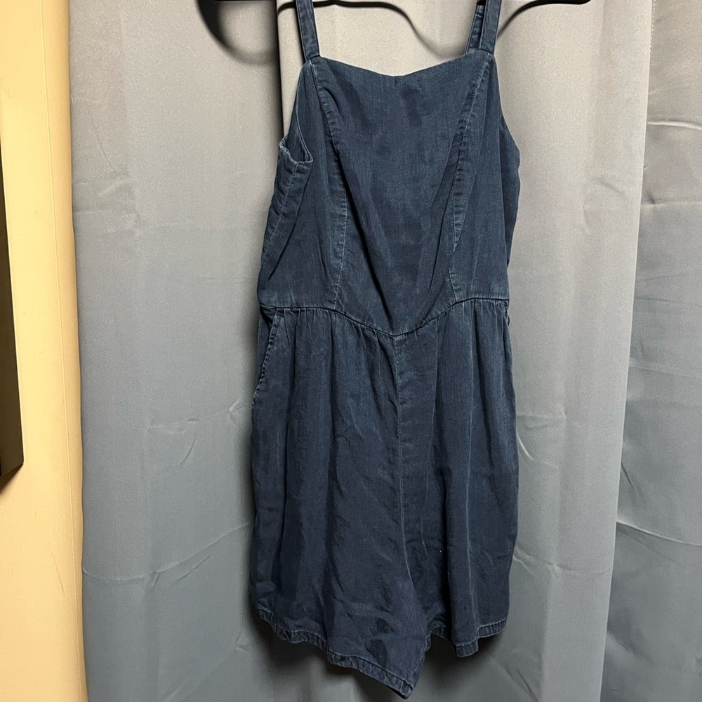 Old Navy Dark Blue Denim Jumpsuit